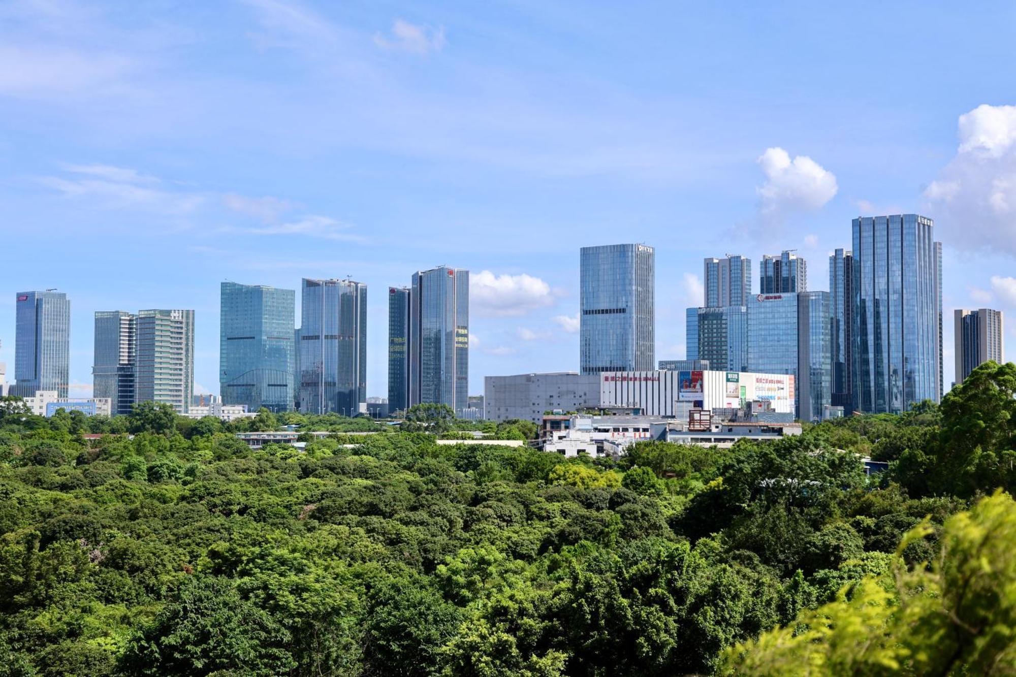 Four Points By Sheraton Guangzhou, Dongpu Tianhe Buitenkant foto
